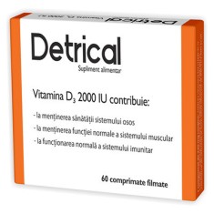 Detrical 2000UI Zdrovit 60cpr
