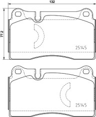 BREMBO P 85 159 PRIME LINE set placute frana,frana disc