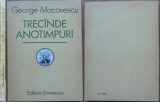 George Macovescu, Trec&icirc;nde anotimpuri, 1988, cu autograf catre Petru Vintila