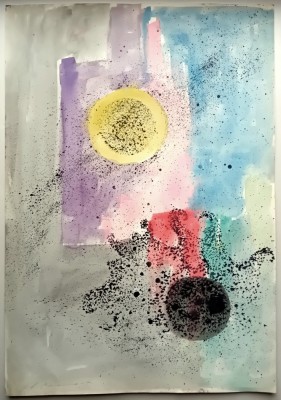 Abstract - semnat J.F.Comment foto