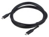 Cablu USB 3.1 USB C aurit 1,8m negru, Lanberg