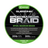 Cumpara ieftin Sonik Spod/Marker Braid 0.18mm 300m - Green (verde)