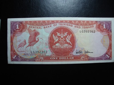 TRINIDAD 1 DOLAR 1985 SUPERBA foto