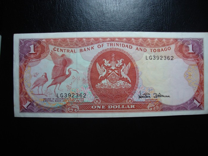 TRINIDAD 1 DOLAR 1985 SUPERBA