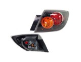 Stop spate lampa Mazda 3 (Bk), 10.2003-03.2006 Hatchback, spate, omologare ECE, fara suport bec, exterior,negru, semnalizare portocalie, BN8F51160C;, Depo