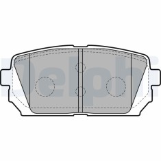 DELPHI LP2051 set placute frana,frana disc