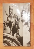 Carte postala (vedere) Iasi: Statuia lui Stefan cel Mare. RPR. Necirculata