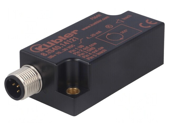 Senzor de &Icirc;nclinare 0-360&deg; M12 1 Ax IP68