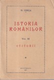 N. Iorga - Istoria Romanilor, volumul 3: Ctitorii (1937)