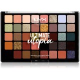 NYX Professional Makeup Ultimate Utopia paletă cu farduri de ochi 40 x 1 g