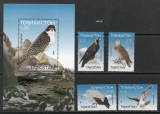 TADJIKISTAN 2001, Fauna Pasari, serie neuzata, MNH