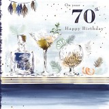 Felicitare - On Your 70th Birthday | Great British Card Company