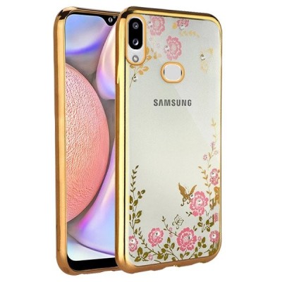 Husa SAMSUNG Galaxy A10s - Diamond (Auriu) FORCELL foto