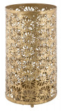 Suport pentru umbrele Fiori Glam, Mauro Ferretti, &Oslash; 24x42 cm, fier, auriu