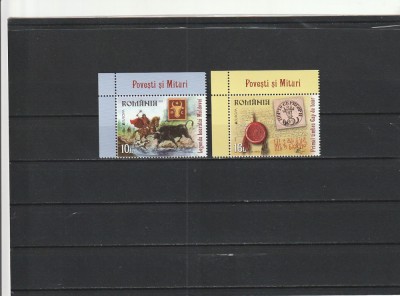 ROMANIA 2022 LP 2364 EUROPA - POVESTI SI MITURI SERIE CU TABS MNH NESTAMPILATA foto