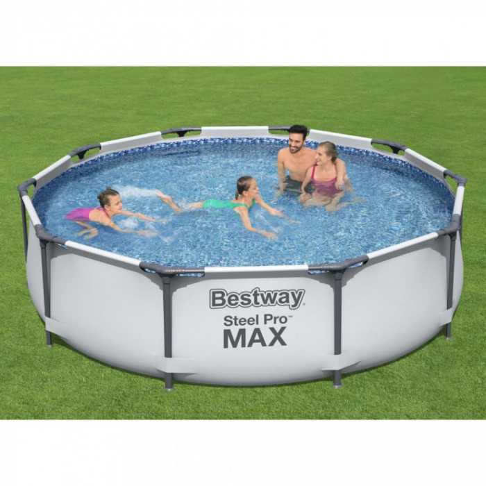 Bestway Set de piscina Steel Pro MAX, 305x76 cm GartenMobel Dekor
