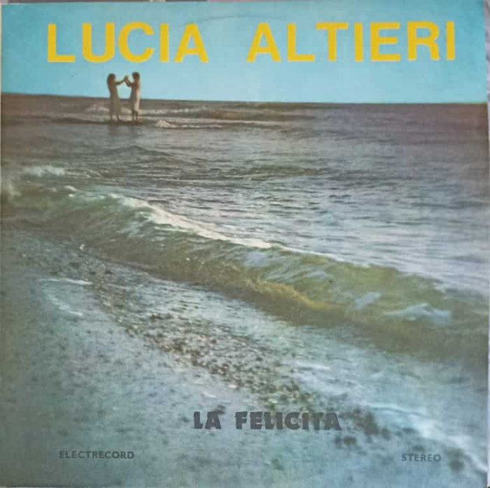 Disc vinil, LP. LA FELICITA-LUCIA ALTIERI