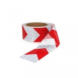 Banda de semnalizare banda de marcare banda de bariera autocolanta reflectorizanta rosie alba 100m Performance AutoTuning