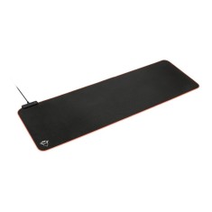 Mouse pad Trust, 930 x 300 mm, iluminare RGB, textil, baza cauciucata, Negru