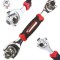 Cheie tubulara universala multifunctionala din metal rezistent, 8-19mm,