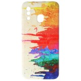 Husa Samsung Galaxy A20, TPU 6D, Model Aquarelle, Protectie Telefon