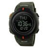Ceas barbatesc Skmei, Busola, Compass, Ora Globala, 3 alarme, Cronometru, Cronometru invers