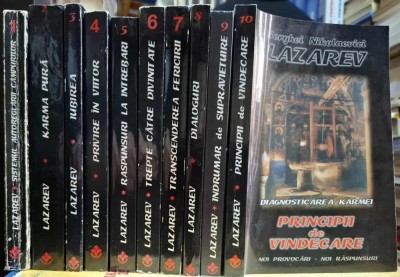 Serghei Nikolaevici Lazarev-Diagnosticarea Karmei-10 volume foto