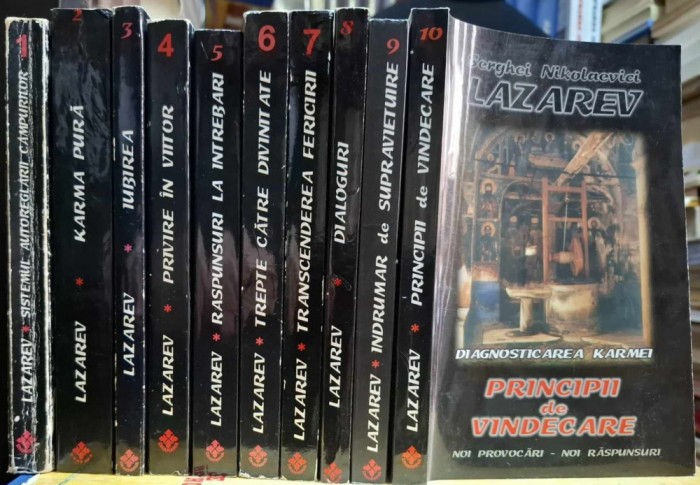 Serghei Nikolaevici Lazarev-Diagnosticarea Karmei-10 volume