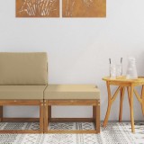 vidaXL Taburet pentru exterior Lemn Solid de Acacia natural 900452