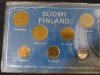 Seria completata monede - Finland 1975 , 7 monede, Europa