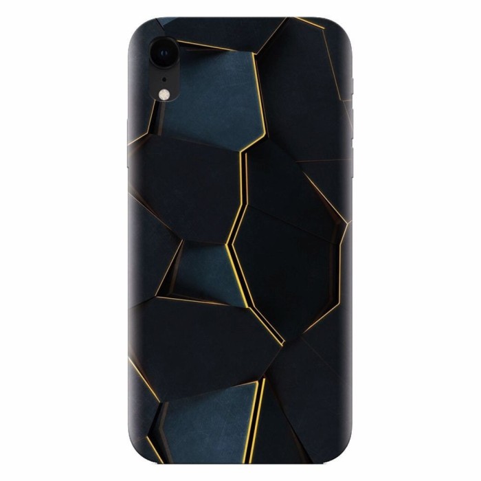 Husa silicon pentru Apple Iphone XR, Abstract Draw