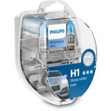 Set 2 Becuri auto PHILIPS White Vision Ultra H1 12V 55W P14.5S