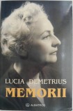 Memorii Lucia Demetrius - Carte Memorialistica, Defect Tipar Coperta