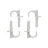 Set 4 cleme simple, montare rapida, 18mm Vorel 54851