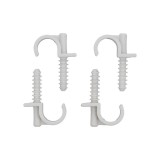 Set 4 cleme simple, montare rapida, 18mm Vorel 54851