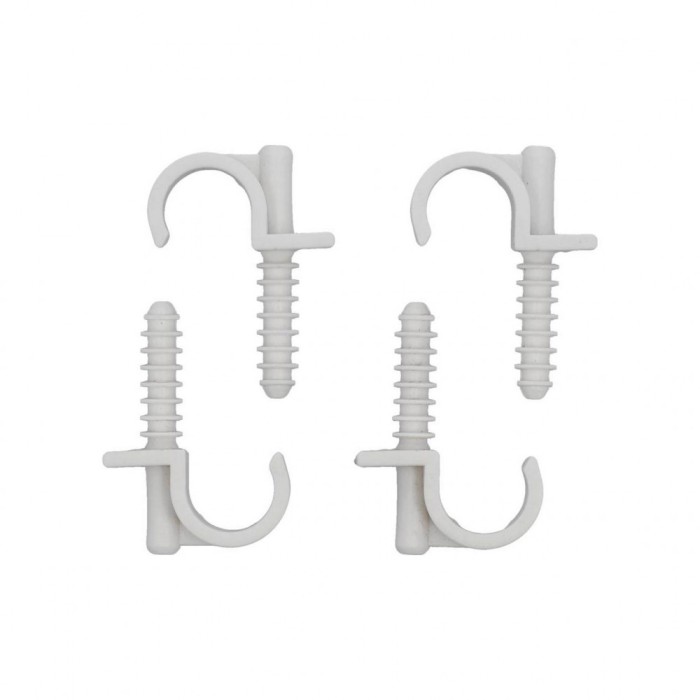 Set 4 cleme simple, montare rapida, 18mm Vorel 54851