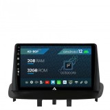Cumpara ieftin Navigatie Renault Megane 3 Fluence (2009-2016), Android 12, P-Octacore 2GB RAM + 32GB ROM, 9 Inch - AD-BGP9002+AD-BGRKIT372