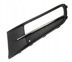 Grila bara Vw Sharan (7n) 04.2010-, Fata partea Stanga, Cu gaura pentru proiector, cu ornament cromat, 7N0853665A