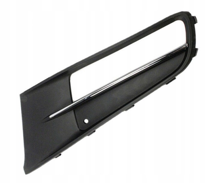 Grila bara Vw Sharan (7n) 04.2010-, Fata partea Stanga, Cu gaura pentru proiector, cu ornament cromat, 7N0853665A