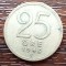 (A70) MONEDA DIN ARGINT SUEDIA - 25 ORE 1946, LIT. TS, REGELE GUSTAF V