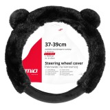 Husa volan auto AMiO SWC-M, acoperire pentru volan 39 cm, montaj rapid, interior antiderapant, materiale de calitate, protectie impotriva uzurii