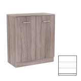 Comoda Miami Stejar York, 2 usi, 80x92 cm, PAL, Living, Dormitor, Hol