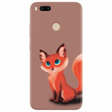 Husa silicon pentru Xiaomi Mi A1, Fox Cartoon Animal And