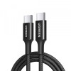 Cablu Date si Incarcare USB-C - USB-C UGREEN L502, 100W, 1m, Negru