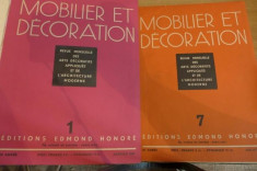 Revista Mobilier Et Decoration Edmond Honore Paris 1935 arta mobilier nr.1,7 482 foto