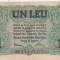 ROMANIA 1 LEU BGR 1917 VF