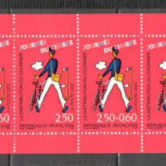 Franta.1993 Ziua marcii postale carnet XF.609