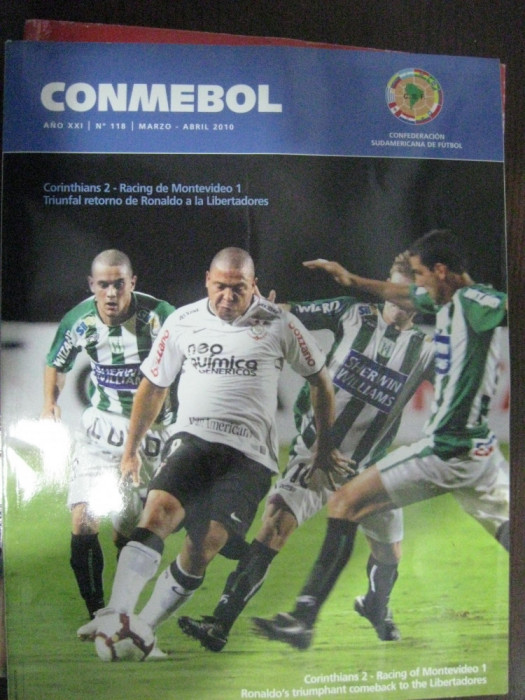 Revista fotbal-CONMEBOL (Confederatia Sudamericana de fotbal) - 2010