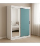 Dressing Biancos Alb Tapitat Turcoaz 120 cm