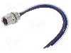 Conector M8, 4 pini, clasa etanseitate IP65, IP67, DEGSON ELECTRONICS - SD-M8A-04P-FF-SH7B10-00A(H)